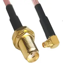 Пігтейл MMCX (MMCX — гніздо SMA), 20 см