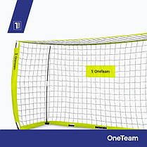 Футбольні ворота OneTeam Flex Square 240 x 150 cm, фото 6