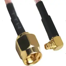 Пігтейл MMCX (MMCX — штекер SMA), 20 см