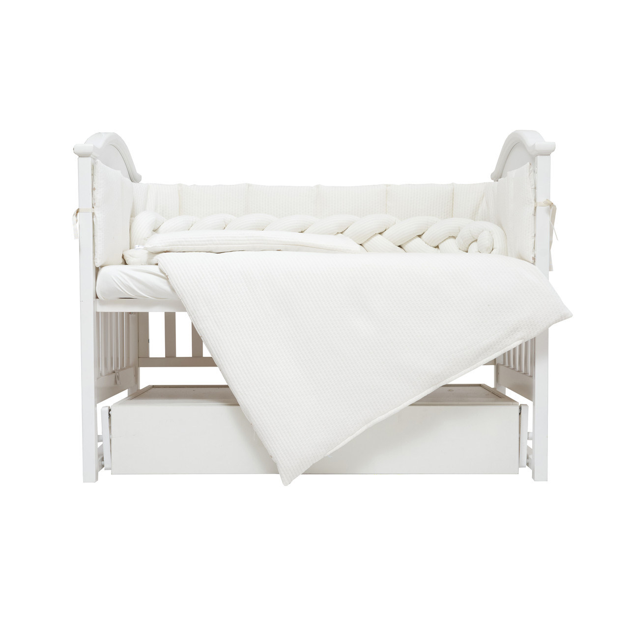 Постільний комплект 7 ел Twins Cotton ecru