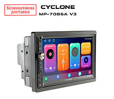 Автомобільний мультимедійний комплекс Cyclone MP-7086A V3 Android