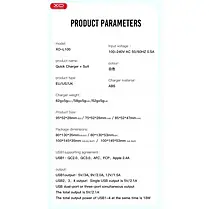 Зарядка USB XO L100 4 USB QC3.0 White, фото 4