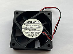 Вентилятор NMB-MAT 2406KL-04W-B39 60x60x20mm 12v для голів, підсилювачів