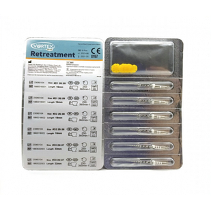 Master Files, Retreatment майстер DF1-DF3 по 2 шт., маш. неектит., 6 шт. Vortex