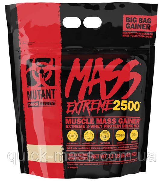 Гейнер Mutant Mass Xxxtreme 2500 5450g