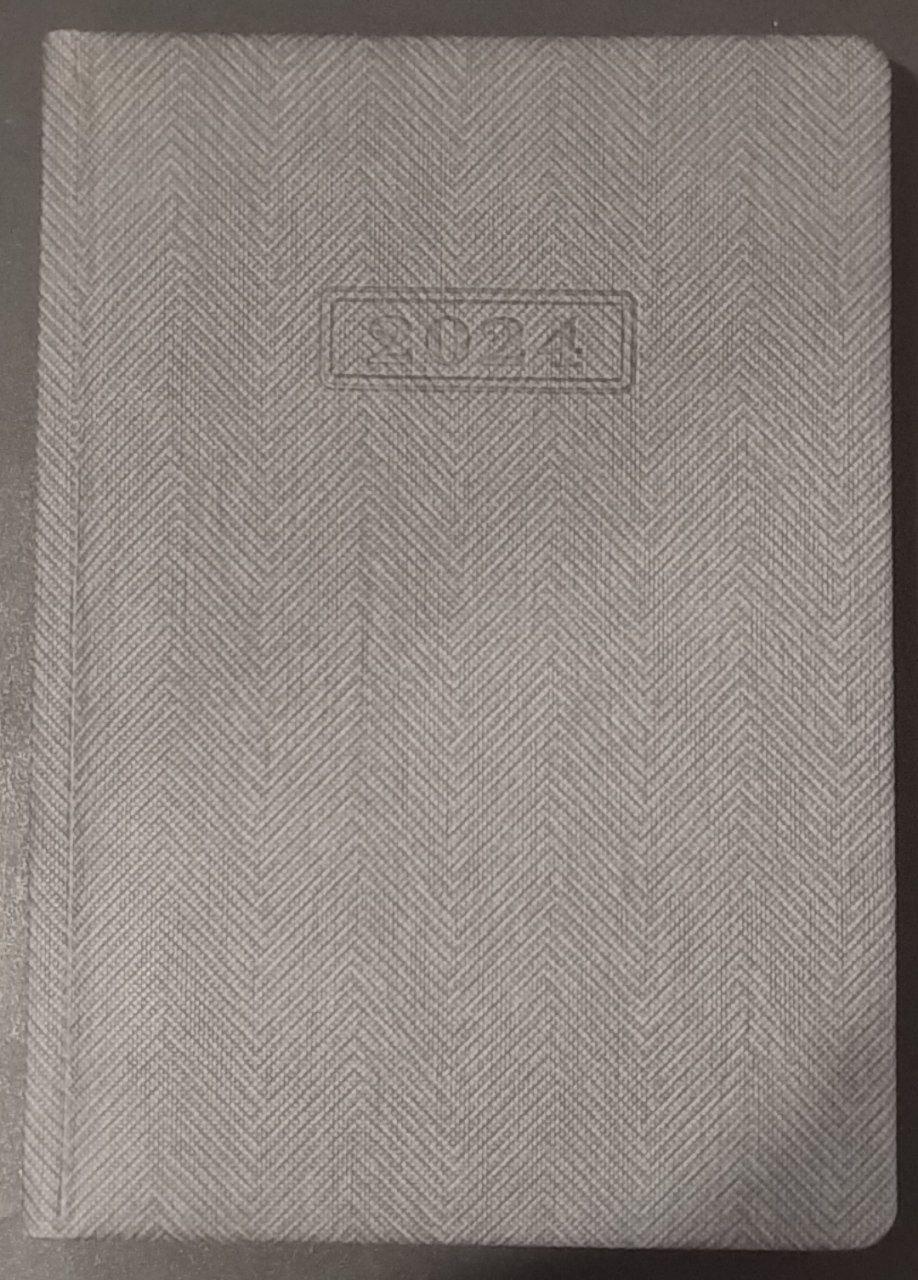 Щоденник датований 2024 TWEED, сірий, А5 O26126-10