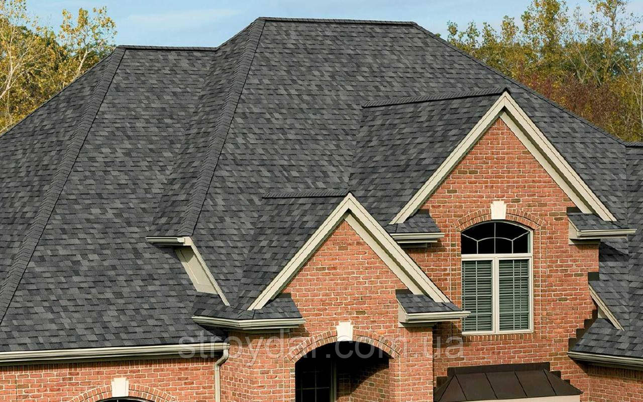 Бітумна черепиця Owens Corning TRUDEFINITION DURATION Onyx Black