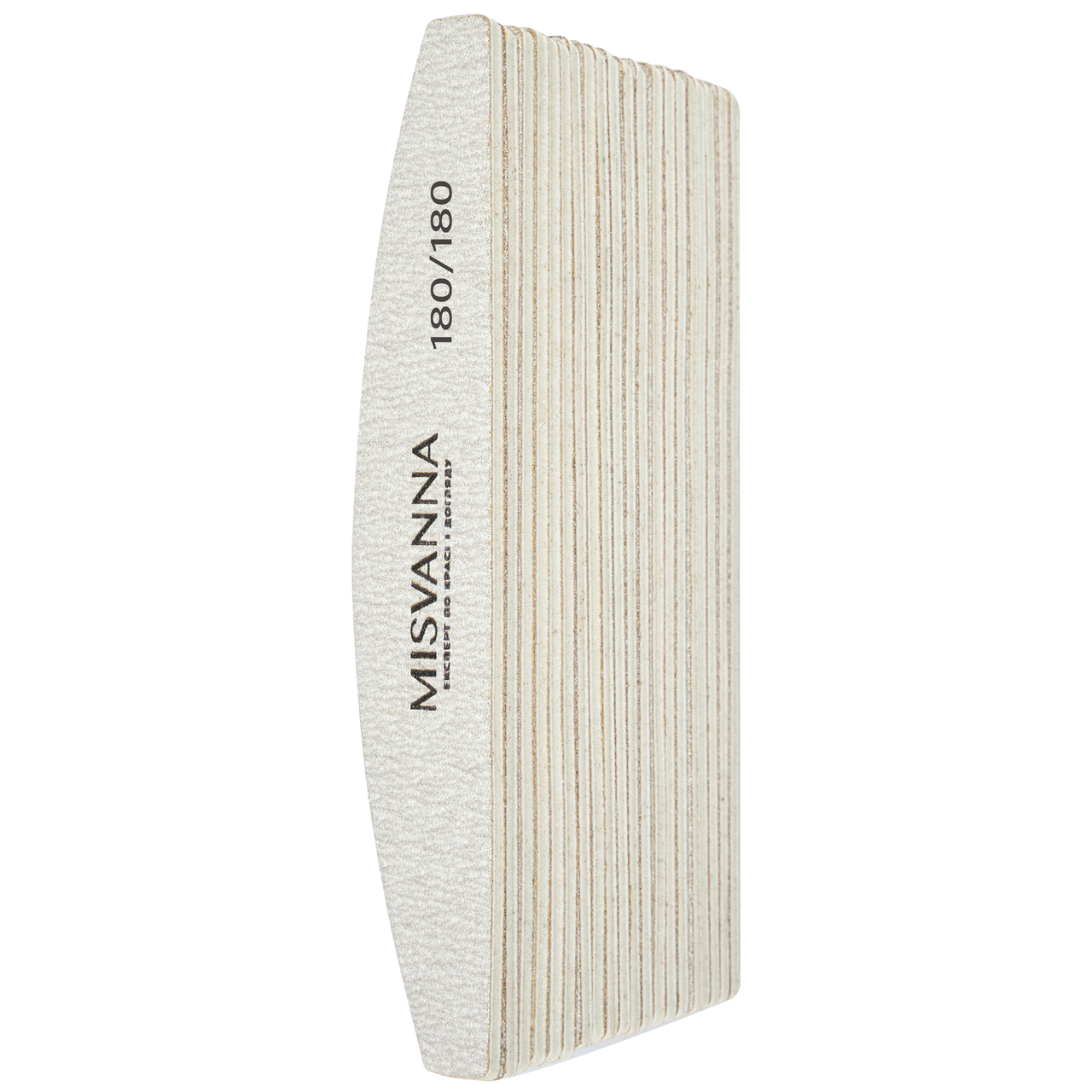 Пилка набір півмісяць MISVANNA 180/180 20 шт.