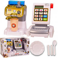 Набір Кофейня 6147-2 звук каса кофемашина кор. 35*19*22 см