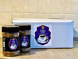 Розчинна кава LIKA Coffee 200 г у пластиковій банці Польща, фото 5