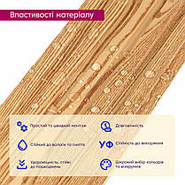 Рейка декоративна WPC стінова сосна 3000х150х9мм SW-00001867, фото 5