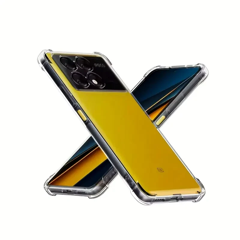 Протиударний прозорий чохол для Xiaomi Poco X6 Pro 5G