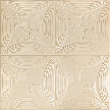 Панель 3D Beige 700*700*6mm (D) SW-00001960, фото 1