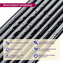 Рейка декоративна PS чорна 2900х120х11мм SW-00002148, фото 5