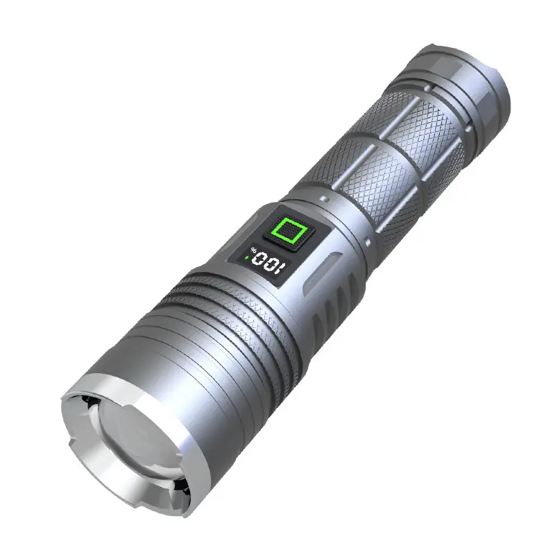 Ліхтар 5000 люменів з функцією павербанку і Type-C USB (KT6008007)