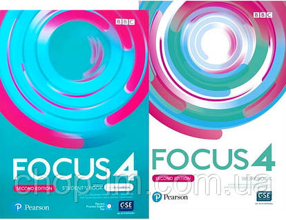 Focus 4 Second Edition student's Book with eBook + Workbook