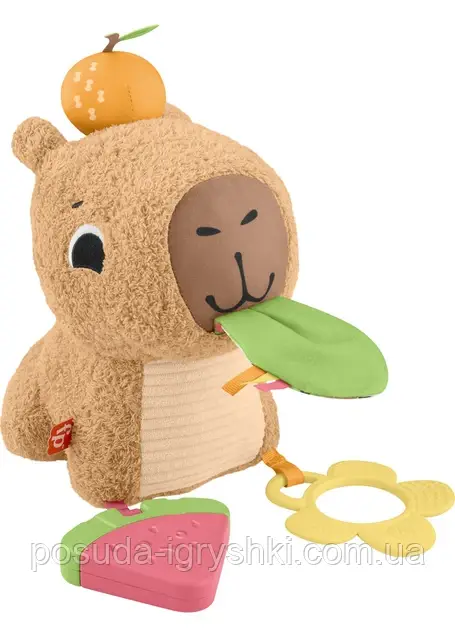 Розвиваюча м'яка іграшка "Капібара" Fisher-Price HYR54