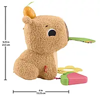 Розвиваюча м'яка іграшка "Капібара" Fisher-Price HYR54, фото 5