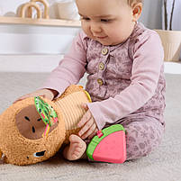 Розвиваюча м'яка іграшка "Капібара" Fisher-Price HYR54, фото 7
