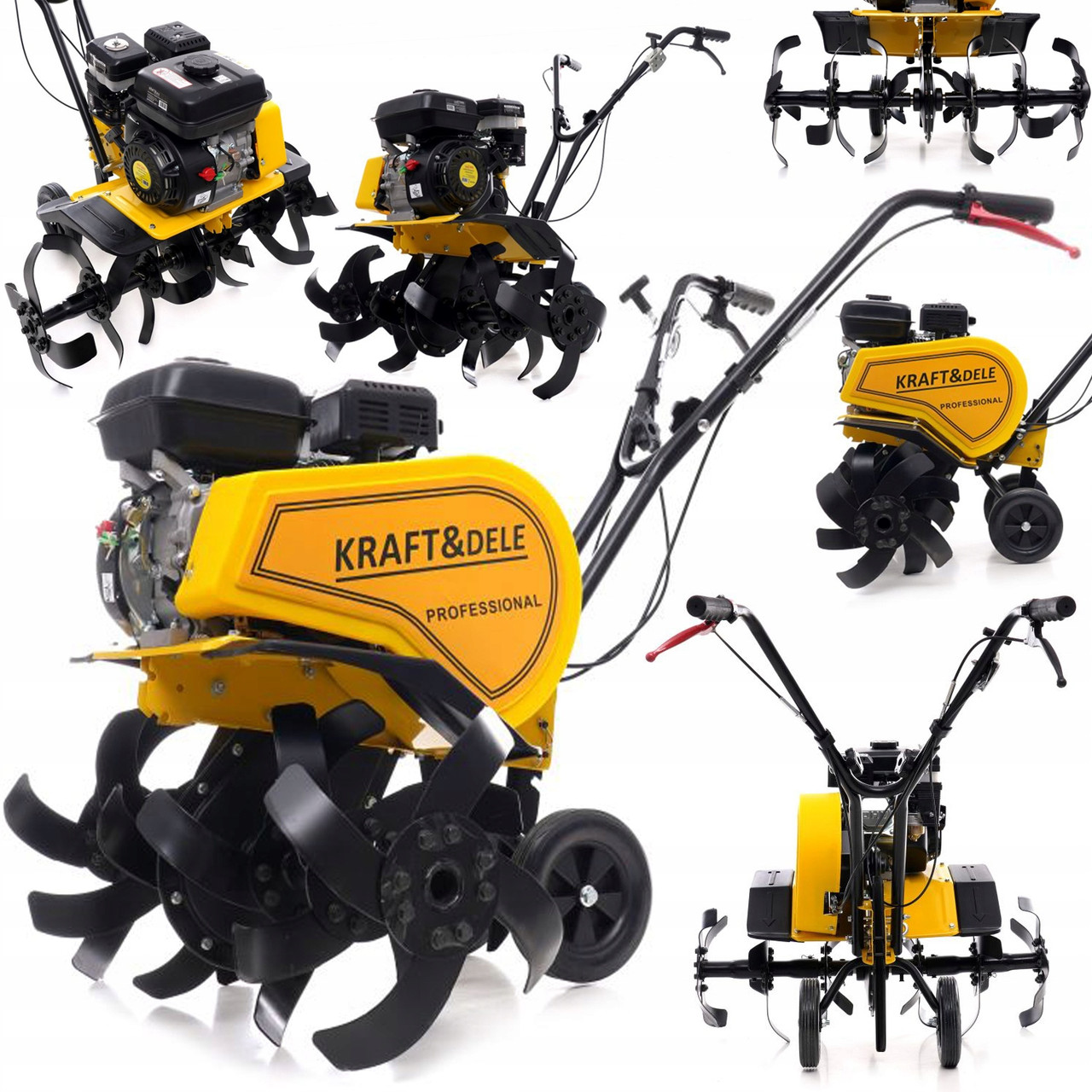 Бензиновий культиватор KD5163 Kraft&Dele, фото 1