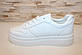 Кросівки жіночі білого кольору натуральна шкіра Т1901, фото 3