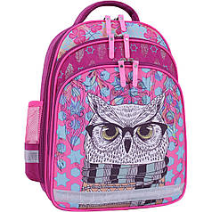 Рюкзак шкільний Bagland Mouse чорний 505 (0051370) Малиновий 617