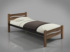 Ліжко Сакура-міні дерев'яне з металевим каркасом