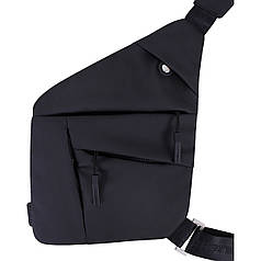 Сумка-месенджер Bagland Triangle 3 л. чорний (0021091)