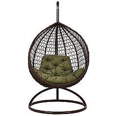 Крісло-кокон Home Rest Everest коричневий/хакі (22990)