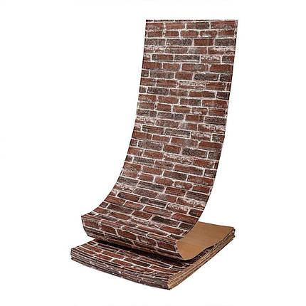 Самоклеюча 3D панель 19600x700x3мм Червона Катеринославська Цегла SW-00001333, фото 1