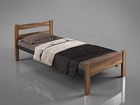 Кровать Дилайт-мини Тенеро на деревянных ножках одноместная