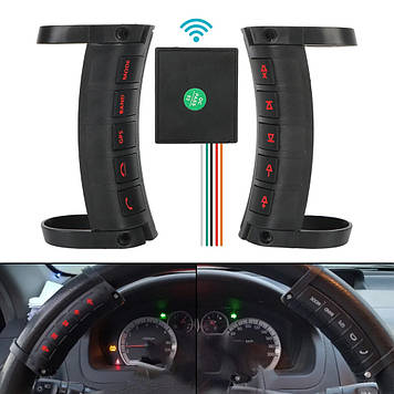 Універсальні бездротові кнопки керування на кермо пульт керування SWC 10 для автомагнітол Android Windows TEYES TORSEN CYCLONE