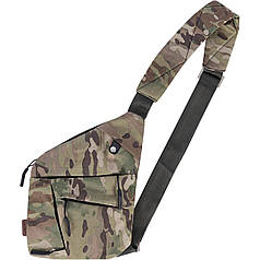 Сумка-месенджер Bagland Triangle 3 л. чорний (0021066) Мультикам