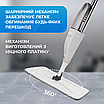 Швабра для підлоги лінтяйка для миття вікон розпилювач прибирання насадка з мікрофібри іноваційна, фото 9