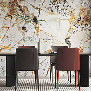 Самоклеюча вінілова плитка набір (6 рулонів) 3600х2800х2мм Цитрин SW-00001450, фото 2