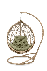 Крісло-кокон Home Rest Everest коричневий/хакі (22990) Бежевий/хакі