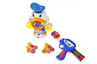 Помпова рушниця з тиром "Каченя" в коробці 5013 (Н) розмір 32*14*24см., фото 2