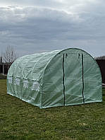 Теплиця парник з вікнами 10м² ( 400х250х200 ) Садовий тунель з вікнами для городу , виробник Польша!