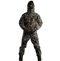 Чоловічий тактичний костюм Софтшел Softshell Aura ВТ0476 (33-03) Мультикам S