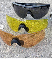 Балістичні окуляри Safari зі змінними лінзами (3 шт.)