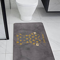 Вологопоглинаючий килимок 38х58х3мм "Просто розслабся" (D) SW-00001567, фото 5