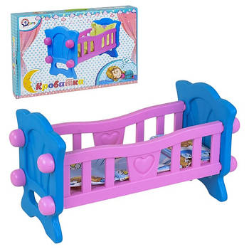 Ліжко для ляльки Technok Toys (77x27x31 см, постільну білизну) 4173