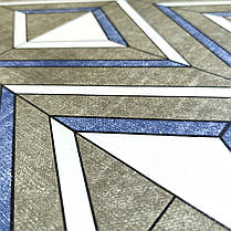 Самоклеюча плівка 0,45х10м х 0,07мм Волошкові ромби SW-00001256, фото 2