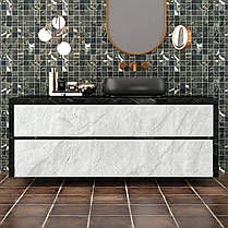 Самоклеюча плівка 0,45х10м х 0,07мм Платиновий мармур SW-00001274, фото 5