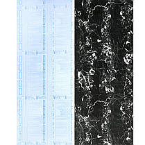 Самоклеюча плівка 0,45х10м х 0,07мм Чорний мармур з білим SW-00001280, фото 3