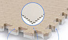 Підлогове двостороннє покриття CREAM and BEIGE 60*60cm*2cm (D) SW-00001846, фото 3