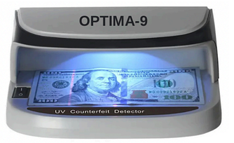 Детектор валют світлодіодний ультрафіолетовий Optima 9