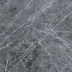 Декоративна ПВХ плита сірий натуральний мармур 600*600*3mm (S) SW-00001627