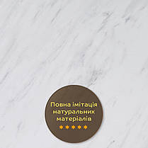 Декоративна ПВХ плита білий мармур 600*600*3mm (S) SW-00001620, фото 6