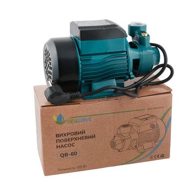 Насос для води поверхневий с New Wawe QB-60 (Чавун) 0,37 кВт, 35 л/м, 35 метрів Польща